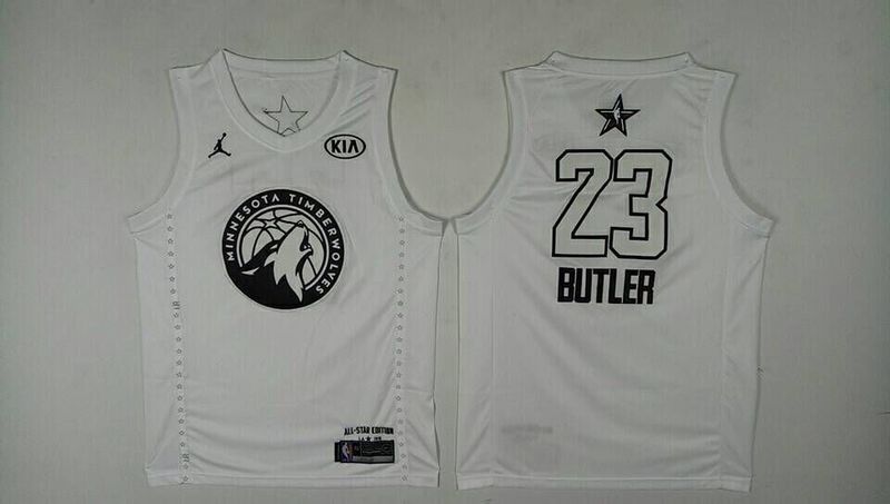 Men Minnesota Timberwolves #23 Butler White 2108 All Stars NBA Jerseys->minnesota timberwolves->NBA Jersey